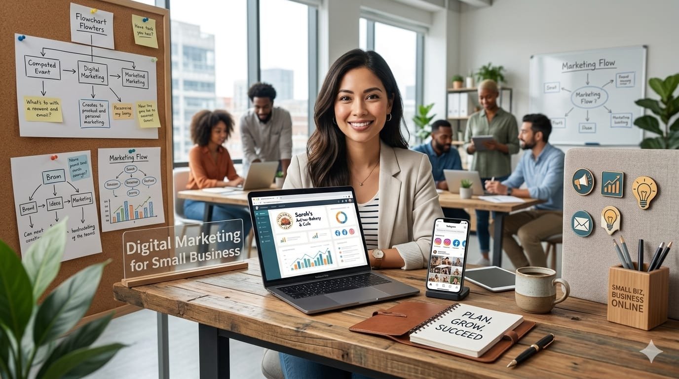 Digital marketing strategy for small businesses